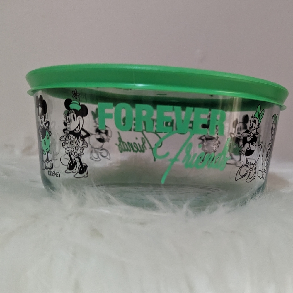 3 for $30 Disney Friends ForeverPyrex Glass Food Storage Container New!